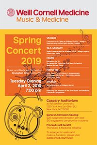 spring concert poster